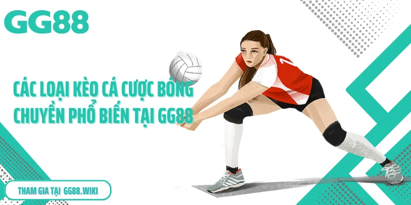 Các loại kèo cá cược bóng chuyền phổ biến tại GG88