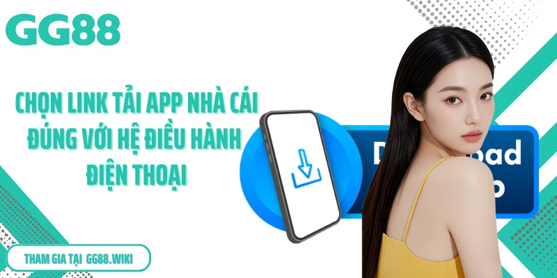 Chọn link tải app nhà cái đúng với hệ điều hành điện thoại