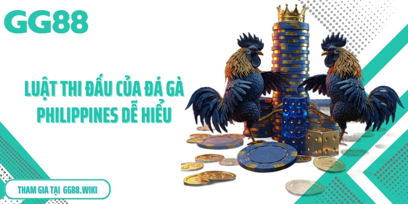 Luật thi đấu của đá gà Philippines dễ hiểu